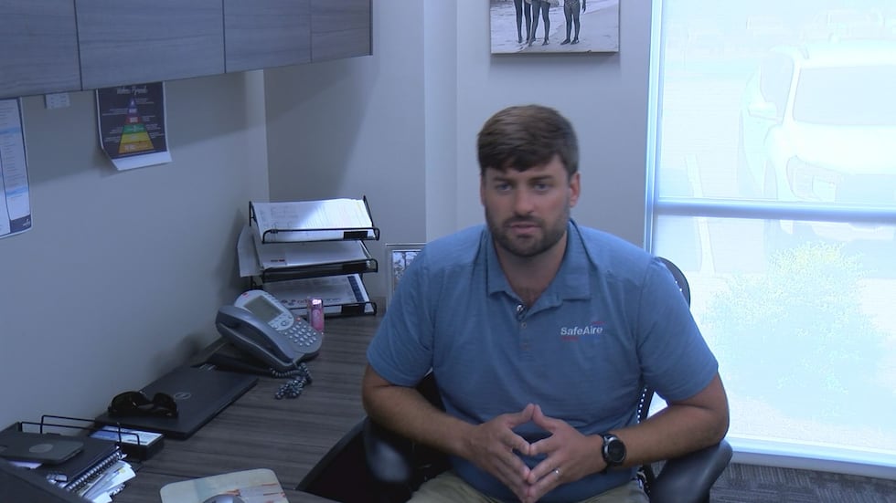 Matt Lane is the division leader of SafeAire in Albany.