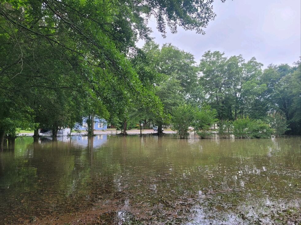 Flooding on Aiken property