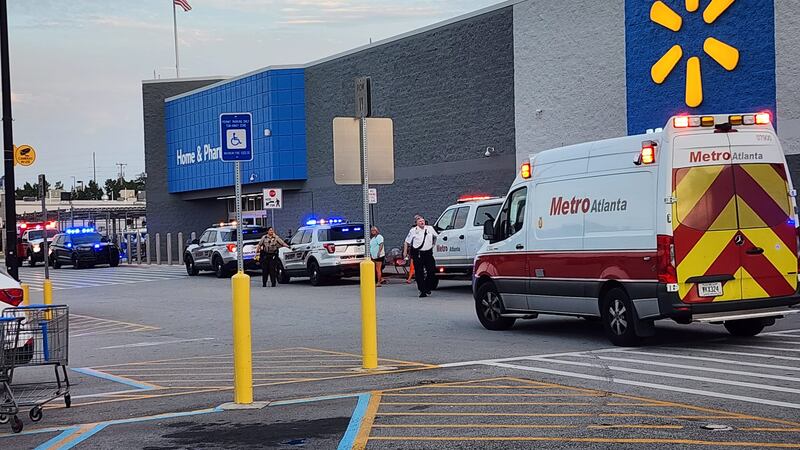 The shooting incident happened at a Walmart in Hiram.