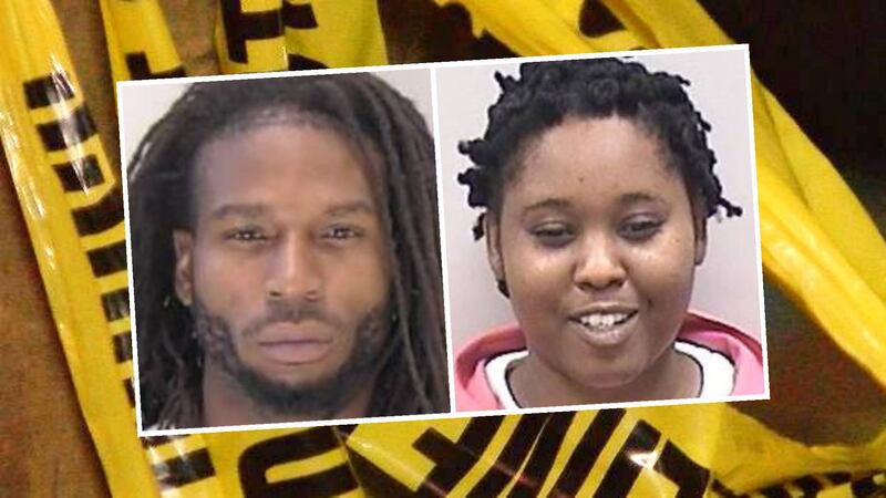From left: Kadarius Cheatham and Tatiana Mayes