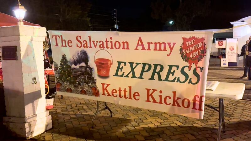 Salvation Army kettle kickoff