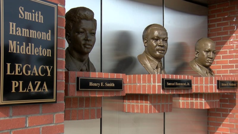 The three students were all less than 20 years old when they were killed not far from where...