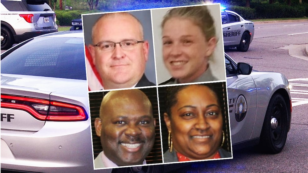 Clockwise from upper left: Brandon Beckman, Allison Walker, Melissa Allen and Aunarey Walker.