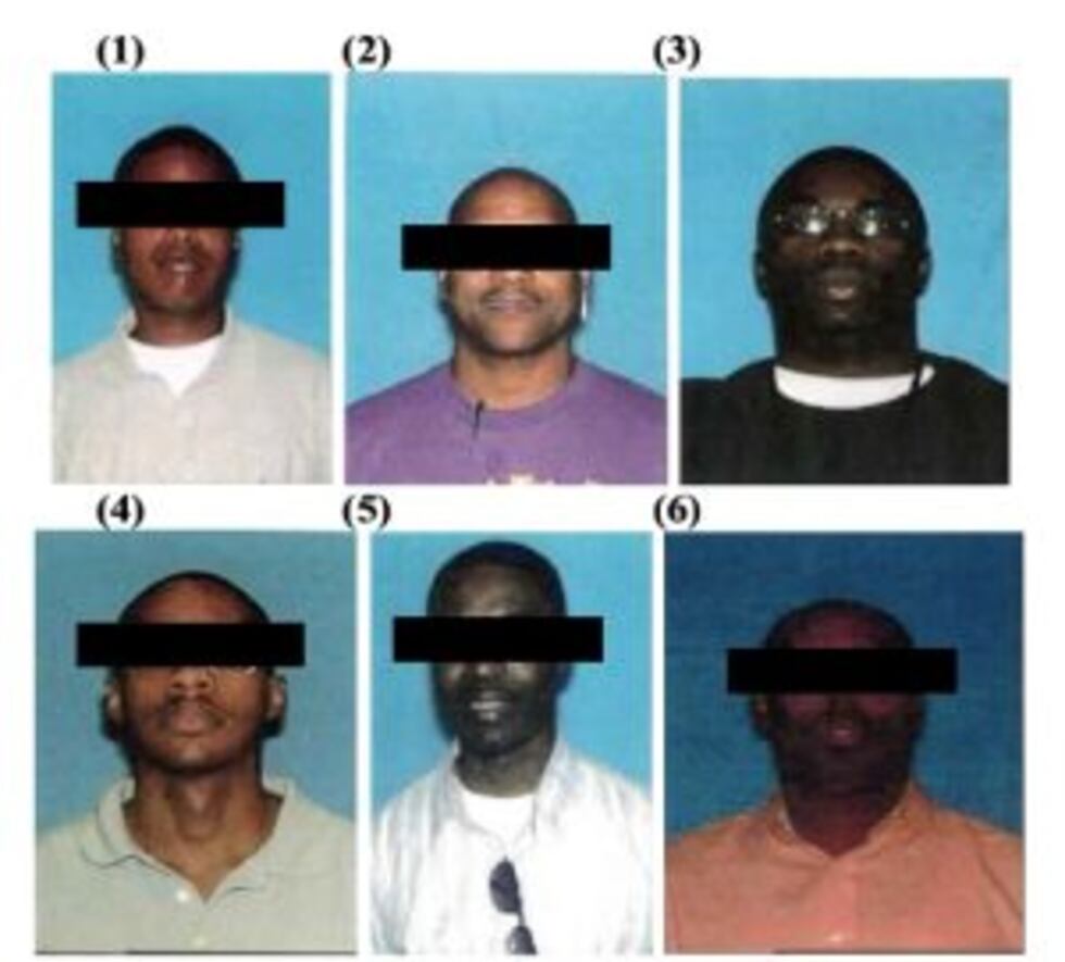 Lineup photo in Erik Heard case.