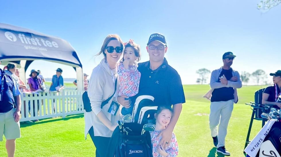 Matt Atkins, his wife Jill have two daughters.