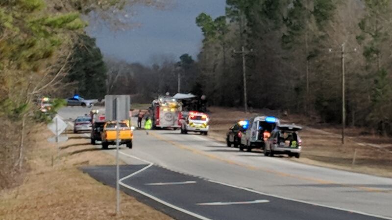According to officials, that accident happened on Gordon Highway near Old Louisville Road....