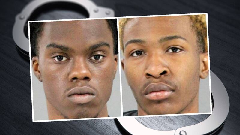 From left: Zion Chandler Richardson and Bryan Kemare