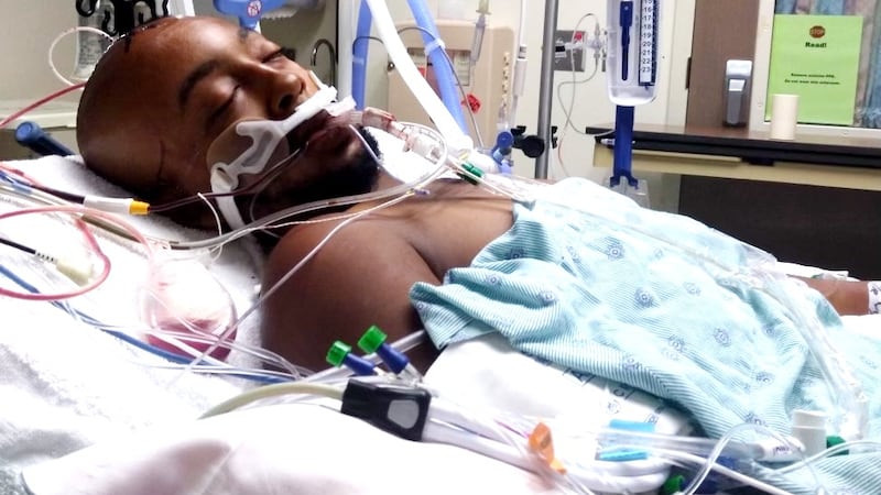 Jermaine M. Jones Jr. was in critical condition after an encounter with Richmond County deputies.
