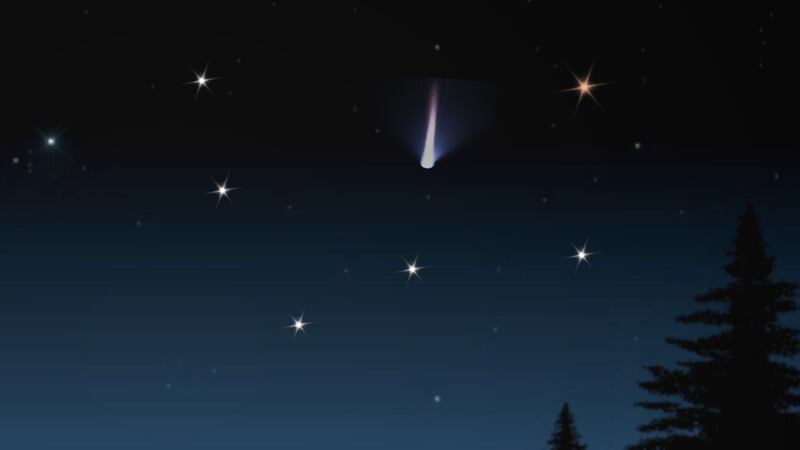 Monitoring a potentially hazardous asteroid passage.